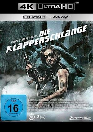 Cover for Kurt Russell,lee Van Cleef,donald Pleasence · Die Klapperschlange (4K UHD Blu-ray) (2022)