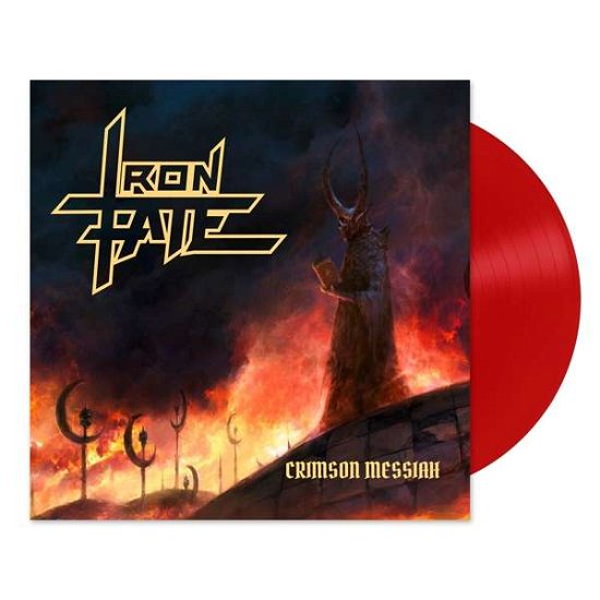 Cover for Iron Fate · Crimson Messiah (Red) (LP) (2021)