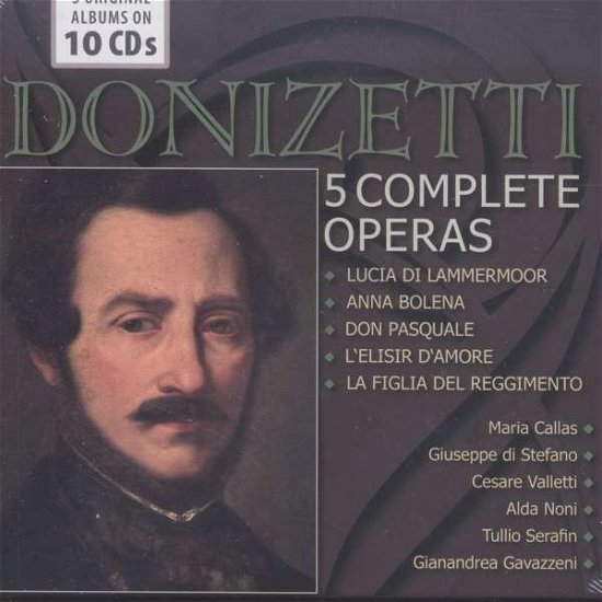 Original Album Collection - G. Donizetti - Muziek - MEMBRAN - 4053796002181 - 31 maart 2015