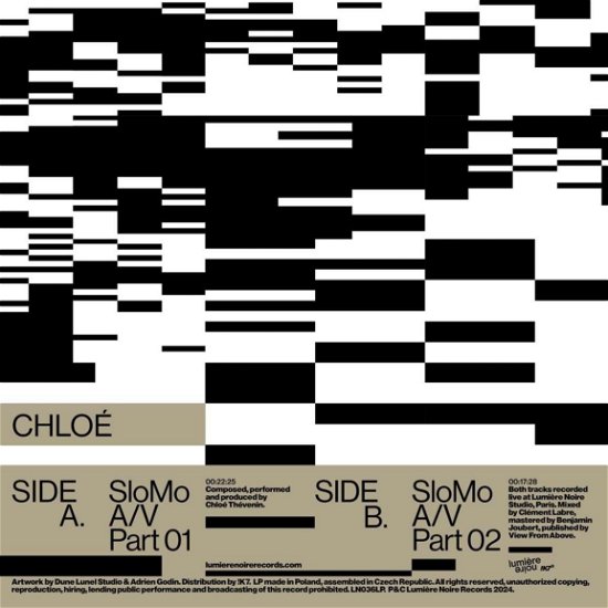 Slomo A/v - Chloe - Musik - LUMIERE NOIRE - 4062548085181 - 14. juni 2024