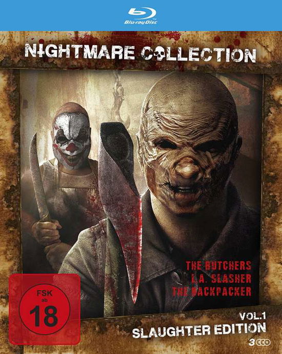 Cover for Nightmare Collection Vol.1-slaughter Edition (Blu-ray) (2017)