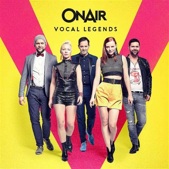 Cover for Onair · Vocal Legends (CD) (2018)