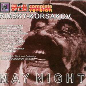 Cover for Zara Dolukhanova · Moscow Radio Choir - Rimsky-korsakov - May Night (CD)
