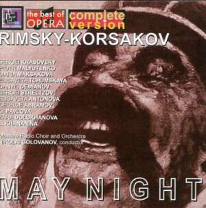 Cover for Zara - Moscow Radio Choir Dolukhanova · Rimsky-korsakov - May Night (CD)