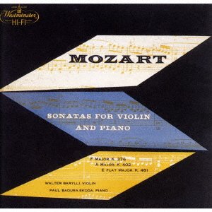 Cover for Mozart / Barylli,walter · Mozart: Violin Sonatas K376 K402 K481 (CD) [Japan Import edition] (2023)