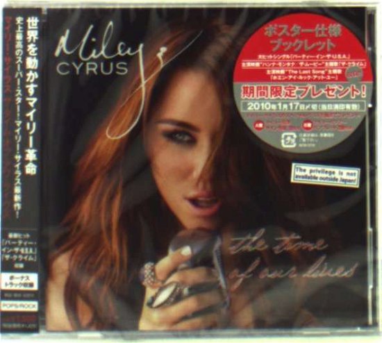 Cover for Miley Cyrus · Time Of Our Lives + 1 (CD) (2010)