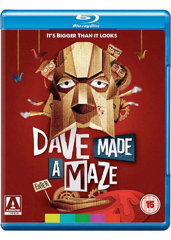 Cover for Dave Made A Maze BD · Dave Made a Maze (Blu-ray) (2019)