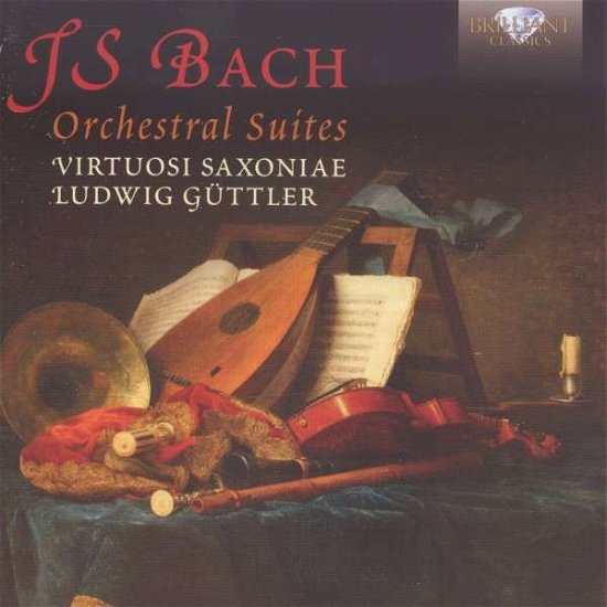 Orchestral Suites - Bach,j.s. / Viruosi Saxoniae / Guttler - Musik - Brilliant Classics - 5028421950181 - 26. maj 2015