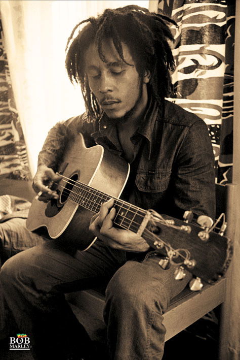 Cover for Bob Marley: Pyramid · Sepia (Poster Maxi 61X91,5 Cm) (MERCH)