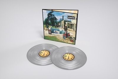 Cover for Oasis · Be Here Now (25th Anniversary Edition) (LP) [Limited Silver Vinyl edition] (2022)