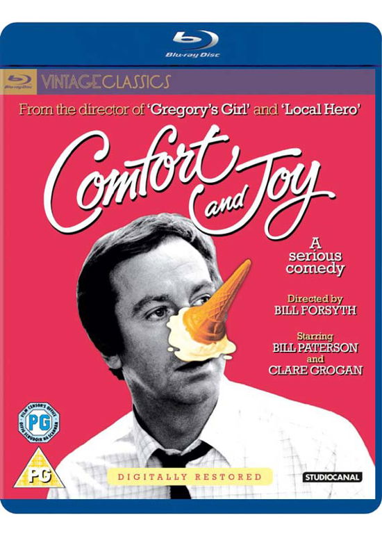 Comfort And Joy - Comfort  Joy BD - Film - Studio Canal (Optimum) - 5055201833181 - 29. februar 2016
