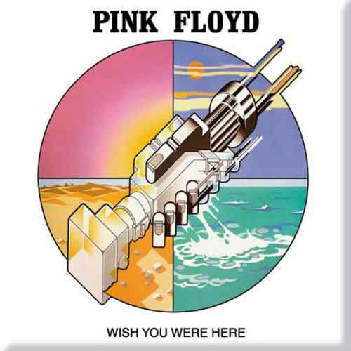 Pink Floyd Fridge Magnet: Wish you were here - Pink Floyd - Koopwaar - Perryscope - 5055295315181 - 17 oktober 2014