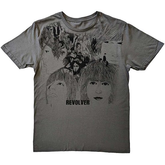 The Beatles Unisex T-Shirt: Revolver - The Beatles - Merchandise - Apple Corps - Apparel - 5055295328181 - 