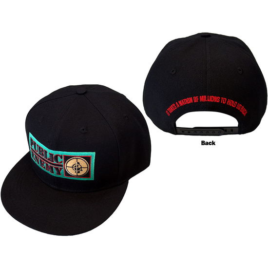 Cover for Public Enemy · Public Enemy Unisex Snapback Cap: It Takes A Nation (Back Print) (CLOTHES) (2024)