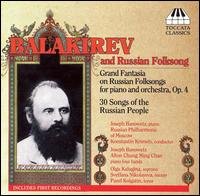 Cover for M. Balakirev · Grand Fantasia on Russian Folksongs (CD) (2013)