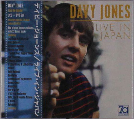 Cover for Davy Jones · Live In Japan (CD) (2019)