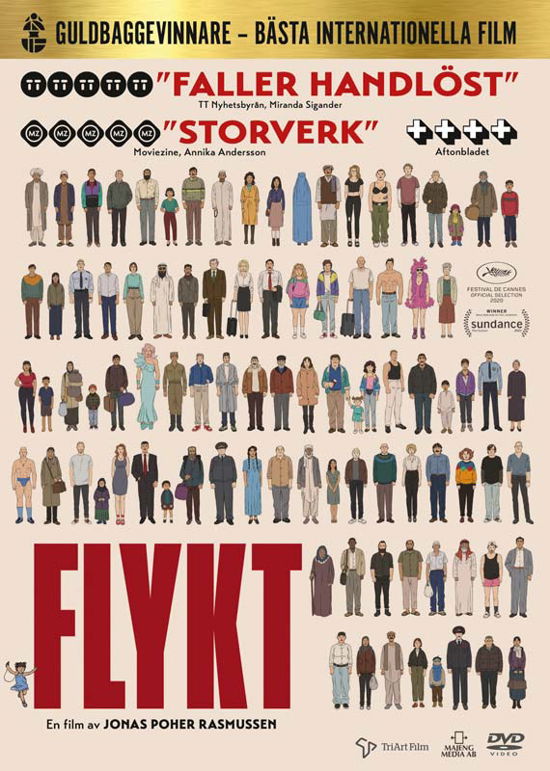 Cover for Flykt - Animerad (DVD) (2022)