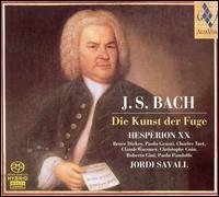Bach Die Kunst Der Fuge - Hesperion Xxi / Jordi Savall - Musikk - ALIA VOX - 7619986398181 - 16. desember 2013