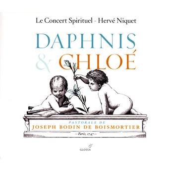 Cover for Boismortier / Mechaly / Duthoit / Geslot / Fechner · Daphnis et Chloe (CD) (2009)