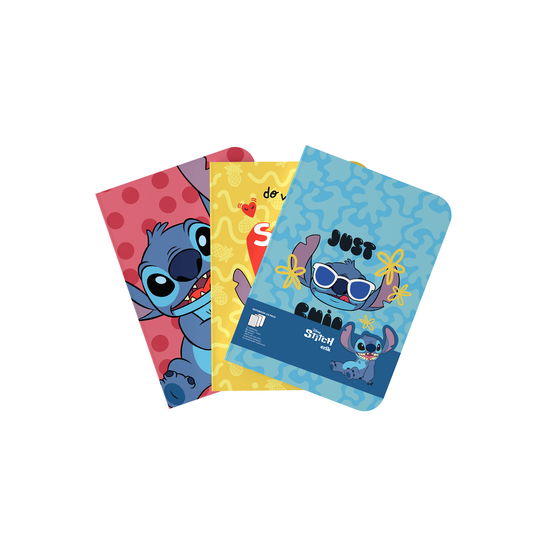 STITCH - 3 Pack of Notebooks - Size A5 - Stitch - Merchandise -  - 8435497288181 - 