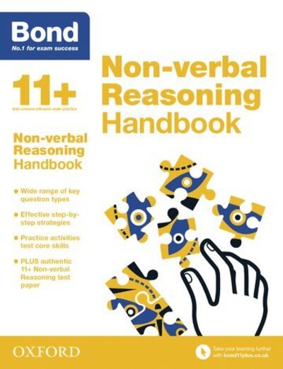 Cover for Bond 11+ · Bond 11+: Bond 11+ Non Verbal Reasoning Handbook - Bond 11+ (Paperback Book) (2020)