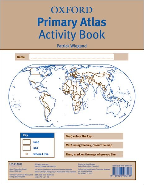 Cover for Patrick Wiegand · Oxford Primary Atlas Activity Book (Paperback Bog) (2011)