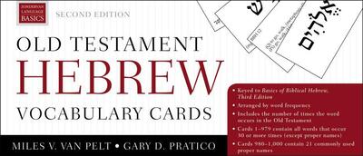 Cover for Gary D. Pratico · Old Testament Hebrew Vocabulary Cards Second Edition (Cards) (2019)