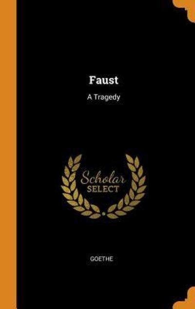 Cover for Goethe · Faust (Hardcover Book) (2018)