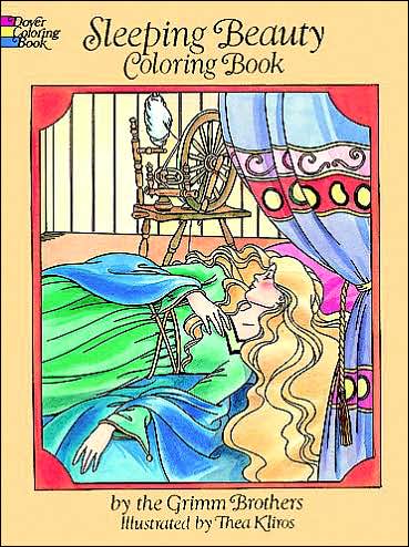 Cover for Jacob Ludwig Carl Grimm · Sleeping Beauty: Coloring Book - Dover Classic Stories Coloring Book (Paperback Book) (1993)