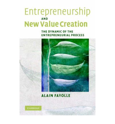 Cover for Alain Fayolle · Entrepreneurship and New Value Creation: The Dynamic of the Entrepreneurial Process (Hardcover Book) (2007)