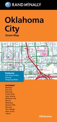Cover for Rand McNally · Rand McNally Folded Map: Oklahoma City Street Map (Map) (2021)