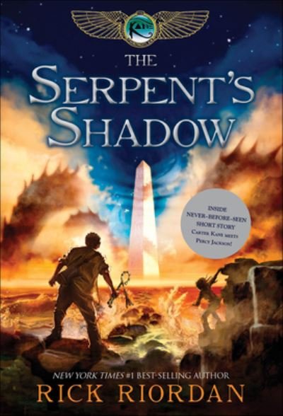 Cover for Rick Riordan · The Serpent's Shadow (Hardcover bog) (2013)