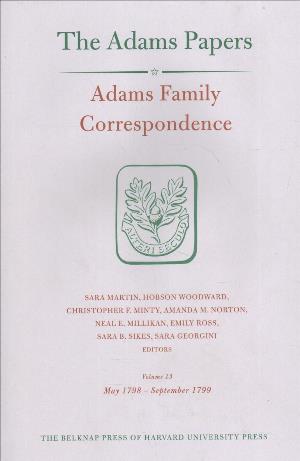 Cover for Adams Family · Adams Family Correspondence - Adams Papers (Hardcover Book) (2017)