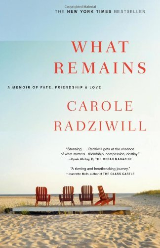 Cover for Carole Radziwill · What Remains: A Memoir of Fate, Friendship, and Love (Paperback Bog) [Reprint edition] (2007)