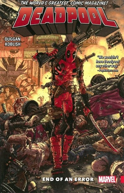Cover for Gerry Duggan · Deadpool: World's Greatest Vol. 2 - End Of An Error (Paperback Book) (2016)