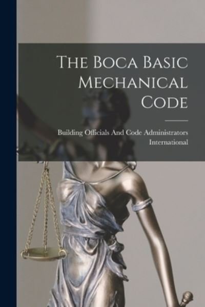 Cover for Building Officials and Code Administr · Boca Basic Mechanical Code (Book) (2022)