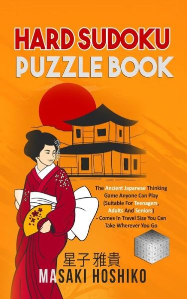 Cover for Masaki Hoshiko · Hard Sudoku Puzzle Book (Taschenbuch) (2019)