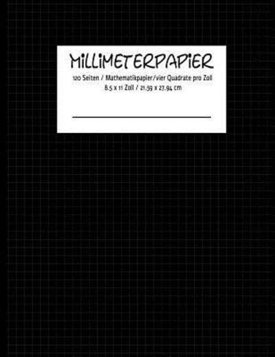 Cover for Karo Notizen · MILLIMETERPAPIER 120 Seiten | Mathematikpapier |vier Quadrate pro Zoll 8.5 x 11 Zoll / 21.59 x 27.94 cm (Paperback Book) (2019)