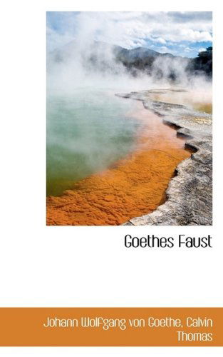 Cover for Calvin Thomas · Goethes Faust (Paperback Book) (2009)