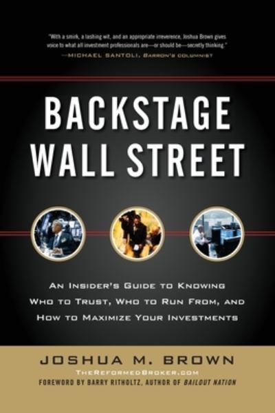 Cover for Joshua Brown · Backstage Wall Street (PB) (Taschenbuch) (2023)