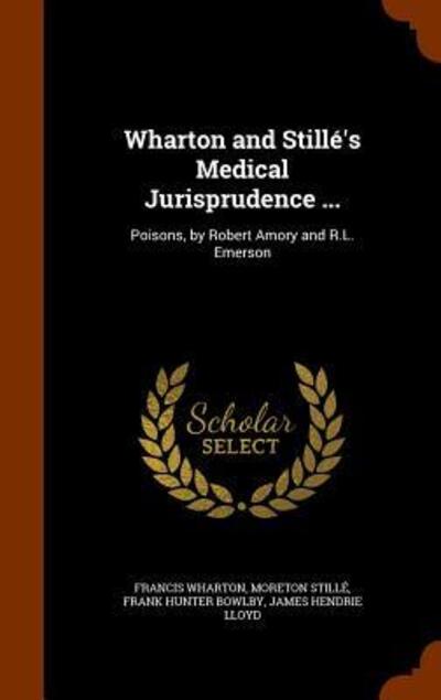 Cover for Francis Wharton · Wharton and Stille's Medical Jurisprudence ... (Gebundenes Buch) (2015)