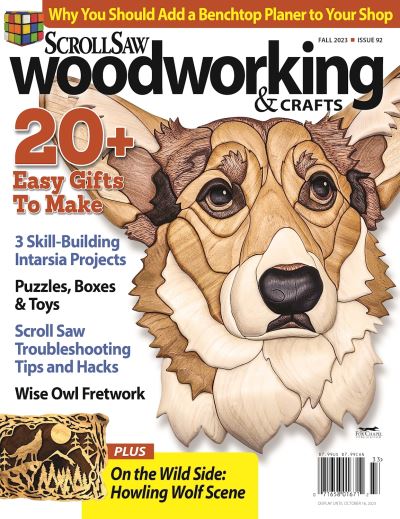 Cover for Editors of Scroll Saw Woodworking &amp; Crafts · Scroll Saw Woodworking &amp; Crafts Issue 92 Fall 2023 (Paperback Book) (2023)