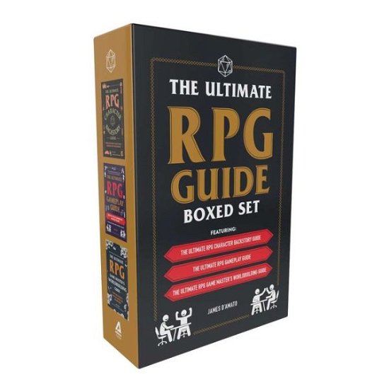 Cover for James D’Amato · The Ultimate RPG Guide Boxed Set: Featuring The Ultimate RPG Character Backstory Guide, The Ultimate RPG Gameplay Guide, and The Ultimate RPG Game Master's Worldbuilding Guide - Ultimate Role Playing Game Series (Bog) (2023)