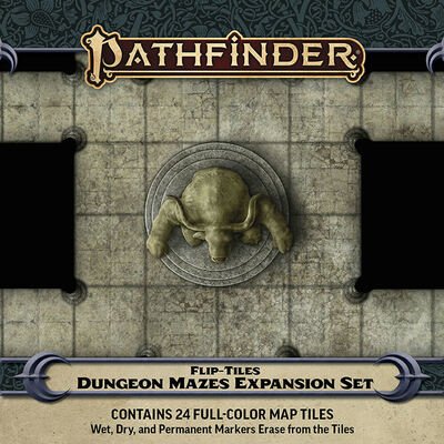 Pathfinder Flip-Tiles: Dungeon Mazes Expansion - Jason A. Engle - Lautapelit - Paizo Publishing, LLC - 9781640782181 - tiistai 2. kesäkuuta 2020