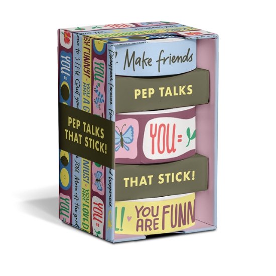 Em & Friends Pep Talks for You and Yours! Washi Tape - Em & Friends - Koopwaar - Knock Knock - 9781642465181 - 1 augustus 2024
