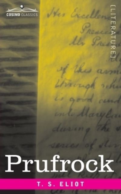 Cover for T S Eliot · Prufrock (Paperback Bog) (2020)
