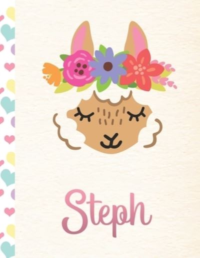 Cover for Llama Handwriting · Steph (Paperback Book) (2019)