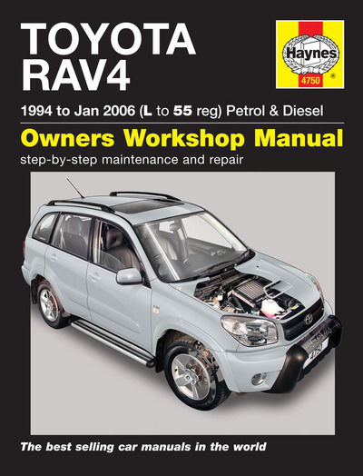 Cover for Haynes Publishing · Toyota RAV4 Petrol &amp; Diesel (94 - Jan 06) L to 55: 94-06 (Paperback Bog) (2015)