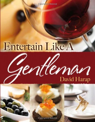 Cover for David Harap · Entertain Like a Gentleman (Paperback Book) [First edition] (2011)