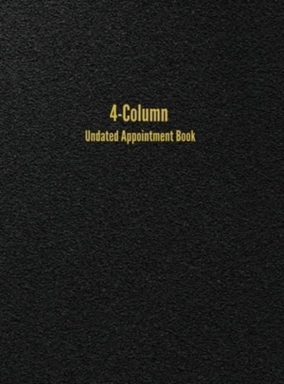 Cover for I S Anderson · 4-Column Undated Appointment Book (Hardcover bog) (2019)